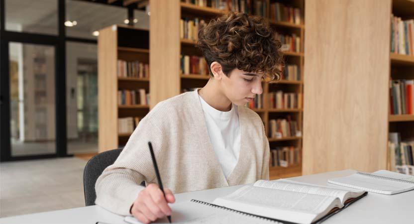 The young boy is learning about how to make AGE SHEET using MS Excel.