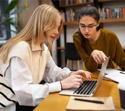 Student of merge computer institute are discussing to join other course called assistant social welfare officer.